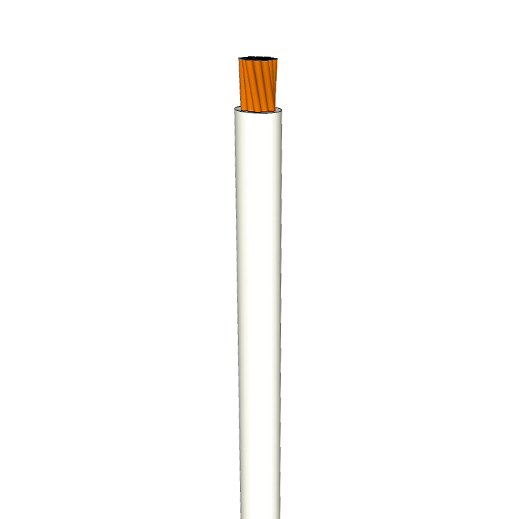 Cross-Linked Polyethylene Single Conductor Wire - 500 ft - 14 ga - White